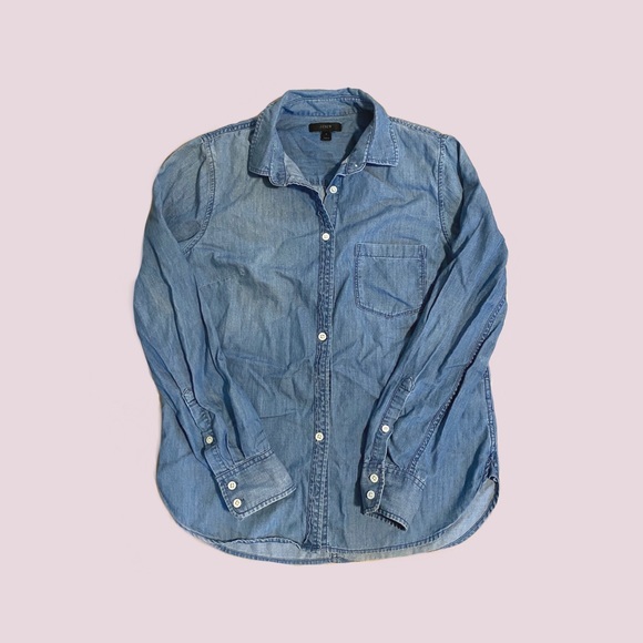 JCREW CHAMBRAY SHIRT - Picture 1 of 1